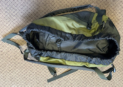Metolius Climbing Rope Bag w/Integrated Rope Tarp Green/Black – Great Condition
