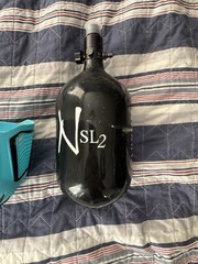 Ninja SL2 68ci 4500 PSI HPA Air Tank Paintball Compressed Air GC9468SL