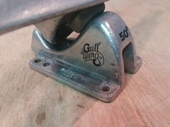 2 Gullwing 10″ – 50° Charger Neil Carver Skateboard Trucks Longboard