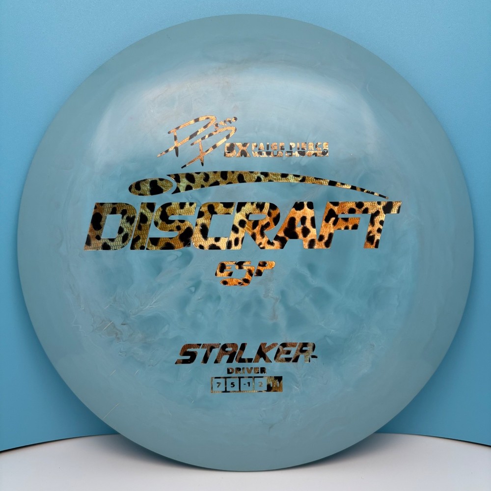 Discraft Swirly ESP Stalker Cntrl Drvr, Paige Pierce 5X WC, 173-174g, New, 9.5+