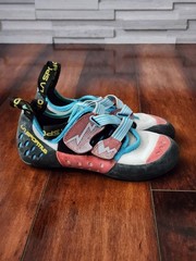 La Sportiva Oxygym Women’s Rock Climbing Shoes EU 37 US 5 UK 4 Pink Blue