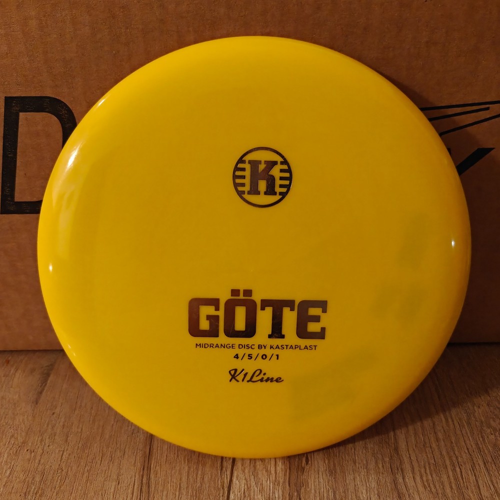 USED Kastaplast YELLOW K1 Line Gote 177 grams weighed