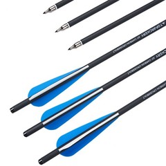 20 inch Crossbow Bolts Carbon Crossbow Arrows for Outdoor Hunting Bolts Practice