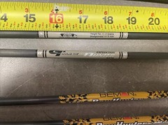 9-Mixed Used Carbon Shafts-28” Some Need Fletchings & Inserts See Pics