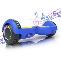 Commugo Hoverboard Electric Bluetooth Speaker LED Self-Balancing Scooter UL 2272