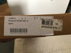 New In Box HOYT Focus @ 24″ #16 , 54″ Recuve Bow Right Hand HF54R16