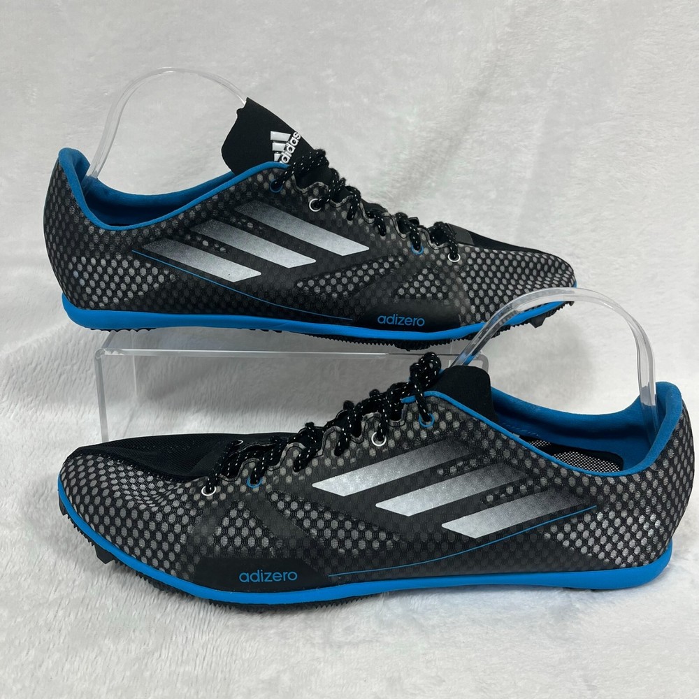 Adidas Sneakers Mens 13 Black Adizero Ambition Track Field Running Spikes Q21570