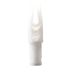 Bohning Signature Nock White 50pk .245″ 1006KW #22071