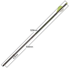 20″ 6/12pcs Crossbow Bolts Arrow Broadheads Archery Target Hunting Shooting