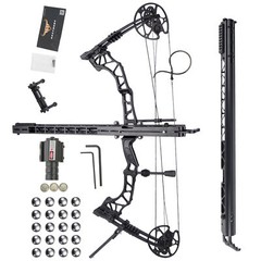 Archery Compound Bow Bow Launcher Kit Alloy Bow 35-70lbs Shoot Hunt Target Sport