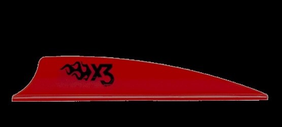 Bohning X3 Vane 3″ Shield Cut Vanes Mix Two Solid Colors Your Choice 36pk