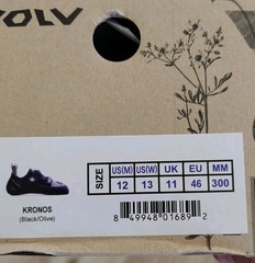 Evolv KRONOS – Black/Olive – 12