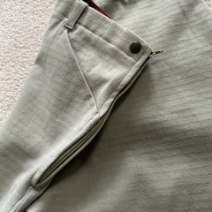 Equestrian Riding Pants On Course Light Green Size 32 Unique