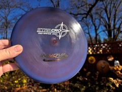 Star CRO Penned OOP New PFN (One of a Kind) Purple Gold Disc Golf Innova #5053