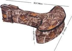 LWANO Crossbow Case Soft Tactical Bag with Backpack 38″L27″W, Camo