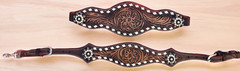 Western Leather Tack Set Horse | Antique Tooling Tack Set For Horse