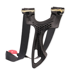 Outdoor Catapult Set Slingshot Sling Shoting Rubber Bands w steel beads Hunting