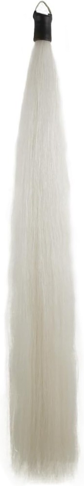 Luxurious 28-30 Inch Horse Tail Extension – Blunt Cut and Natural Straight Style