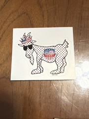 GOAT USA Stickers – RARE 4 PACK – FREE SHIPPING! LIMITED EDITION 250 ANNIVERSARY