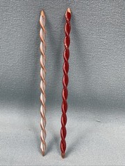 2- Cowgirl/ Cowboy 4 Inch Toothpicks Silver & Copper/ Red USA Free Shipping