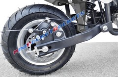 Mini Motorcycle with Suspension System! [One-of-a-kind motorcycle with SHOCKS]