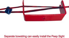 Archery Peep Sight Tubing Kit with Bowstring Separator Tool for Compound Bows