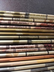 Easton XX75 Camo Hunter Break Up Gamegetter & Various Used Shafts 4 Wood