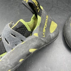 La Sportiva Tarantula Climbing Shoes Lime Green Gray Men’s US 8.5 EU 41.5