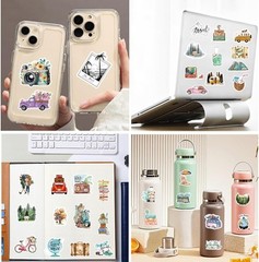 50 Pcs Outdoor Travel Stickers Kids Teens Adults Hiking