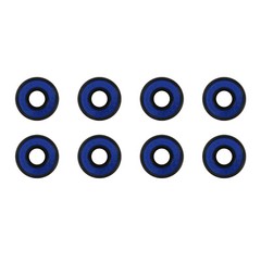 Longboard Hardware Refresh Kit – Bearings, Risers, 1.5″ Hardware, Nuts