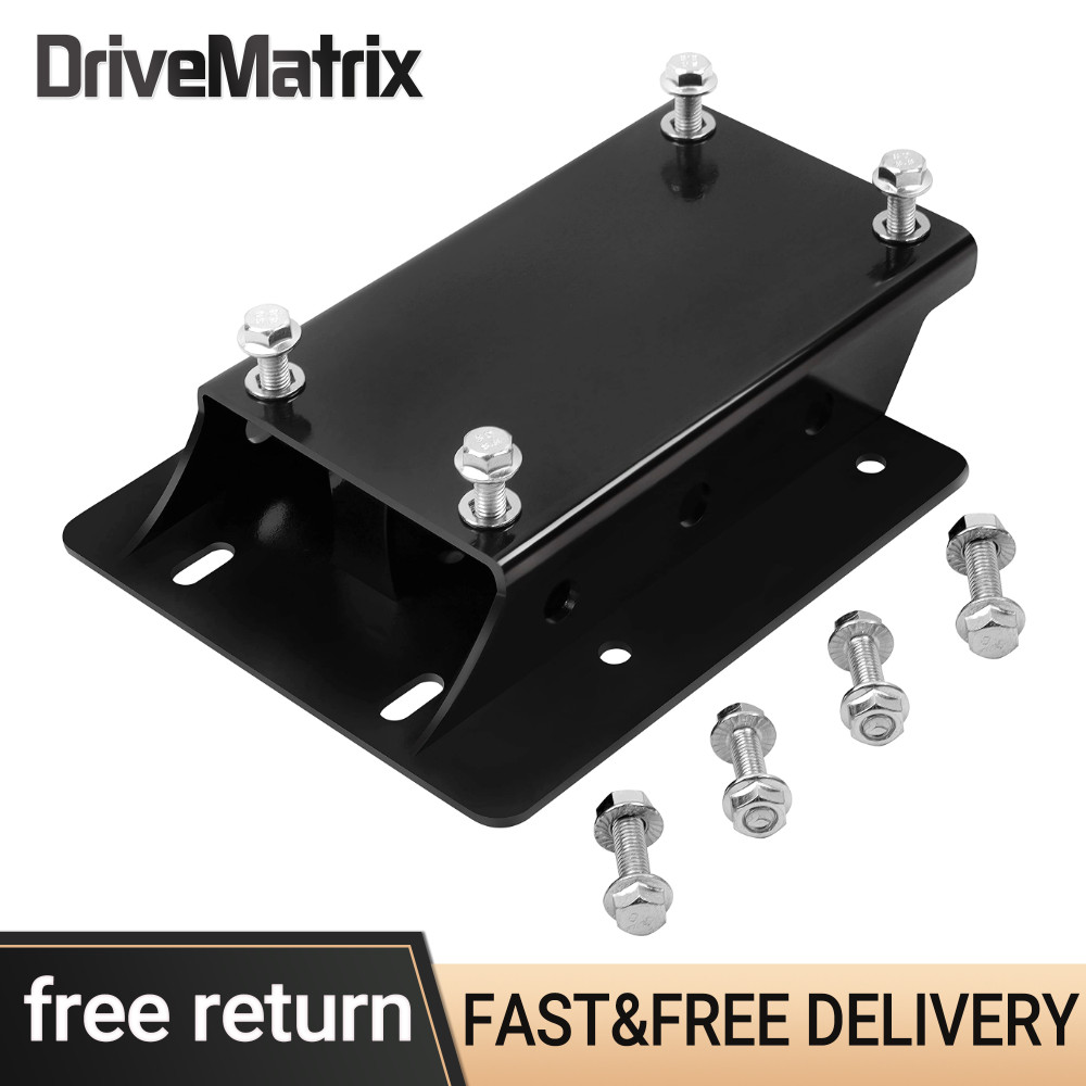 Mini Bike Motor Riser Plate 1-3/4″ Lift Predator 196cc 212cc Black