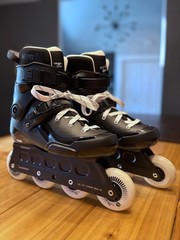 POWERSLIDE Storm Black 80 – Lightly Used – US Men’s Size 7-7.5