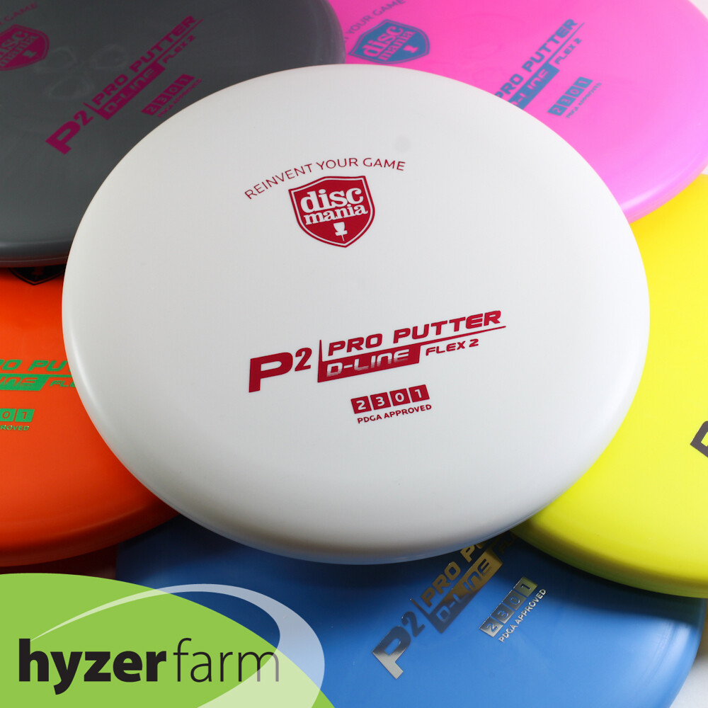 Discmania ORIGINALS D-LINE P2 FLEX 2 *pick color & weight* Hyzer Farm disc golf