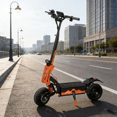 5600W Dual Motor Electric Scooter Off-Road 11″ Tire 60V 27Ah 50MPH GT08 E-Scoote