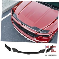 Glossy Black Glossy Black Hood Deflector for Dodge Ram 1500