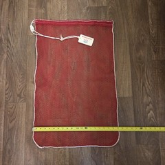 Vintage Firestone USA Summer Olympics Mesh Bag Red Basketball Sports 30×19″