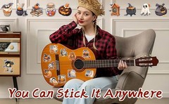 200Pcs Halloween Stickers Decals – Party Favors Supplies Games Toys Gifts Crafts