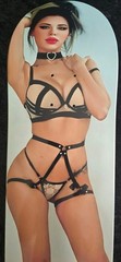 SEXY Ukraine model Faina almost naked UMNOID skateboard RARE