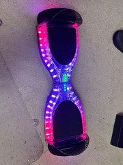 Jetson Rave Extreme-Terrain Hoverboard with Cosmic Light-up Wheels – Black