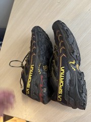 La Sportiva Ultra Raptor Trail Running Shoe Men Size 11 Black Yellow