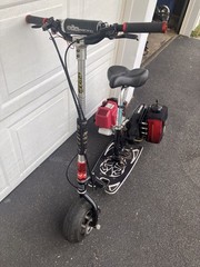 Custom Goped Go-ped Go Ped Gas Scooter