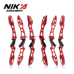 23in Archery Recurve Bow Riser ILF Aluminum Alloy Takedown Right Handle Shooting