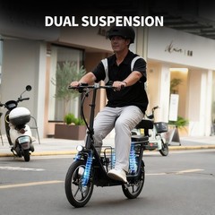 Windhorse C3 Max Dual Rider Electric Scooter 819W 40Mi 20MPH Seat Basket
