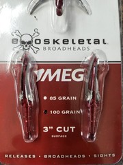B3 Archery Exoskeletal MEG Broadheads 100 Grain 3 Pack New
