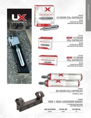 Umarex High-Grade CO2 Cartridges for Pellet Guns, BB Guns and Airsoft Guns