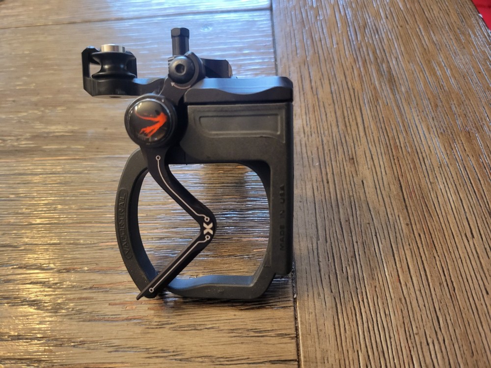 Vapor Trail Gen7X Micro Adjust Arrow Rest, RIGHT HAND, STANDARD, BLACK