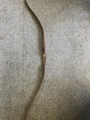 Vintage Ben Pearson Grizzly Longbow 78″ 60lb Traditional Archery Bow Made in USA