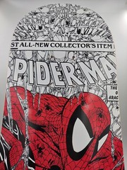 2022 Huf x Spiderman Glow In The Dark Skateboard Deck Series 1 Limited Marvel 🕷