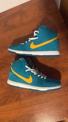 Nike SB Dunk High / Tropical Teal / OG None / Sz. 10m Great Condition!