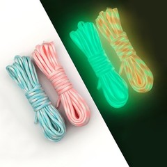 2 pcs 16 Ft Durable Glow in The Dark Rope. Great for Emergencies, Camping,